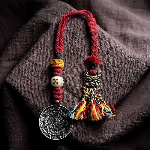 Kailashforce Artisanal Tibetan Braided Hanging Charms Where Craft, Spirit, and Everyday Magic Intertwine
