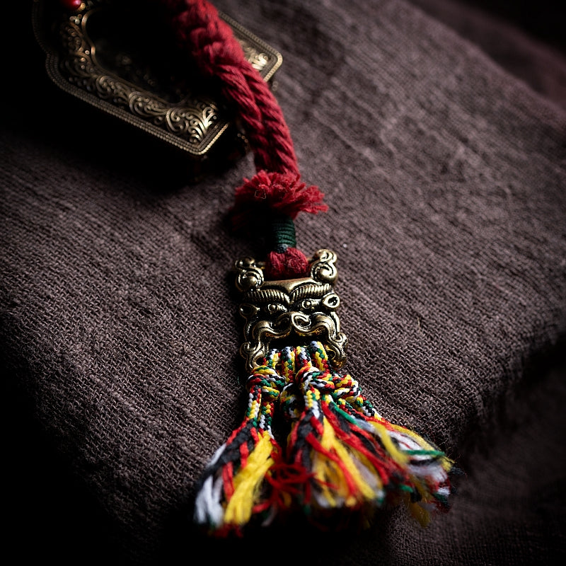 Kailashforce Artisanal Tibetan Braided Hanging Charms Where Craft, Spirit, and Everyday Magic Intertwine