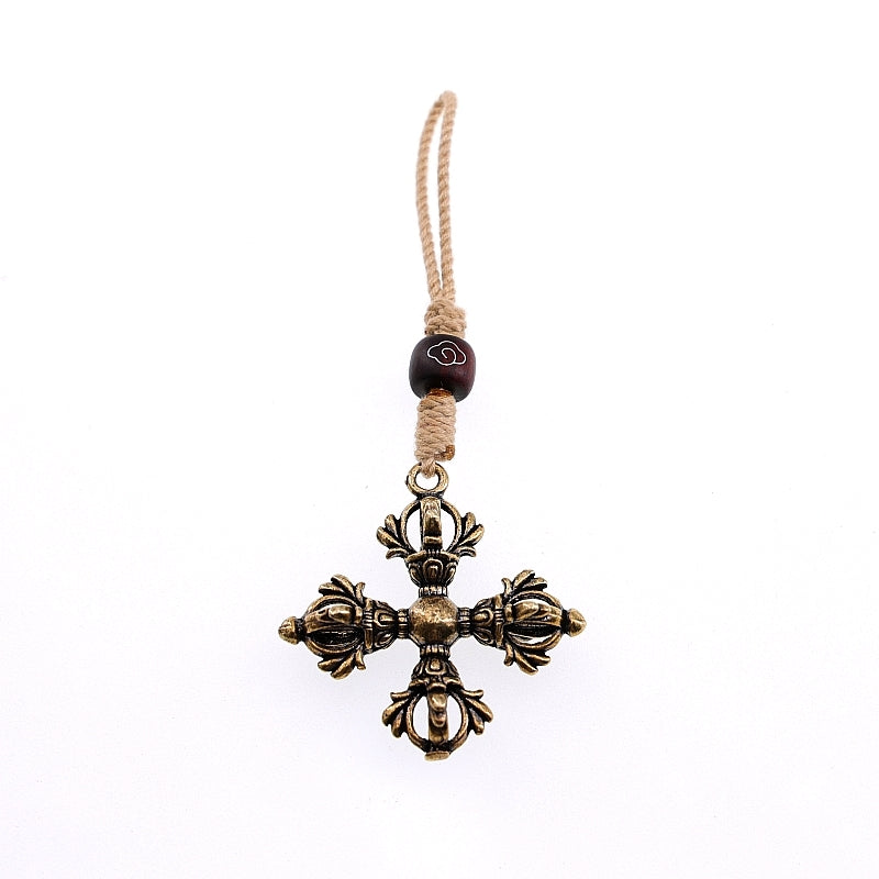 Kailashforce Tibetan Handcrafted Brass Vajra Side Satchel Where Ancient Power Meets Everyday Grace