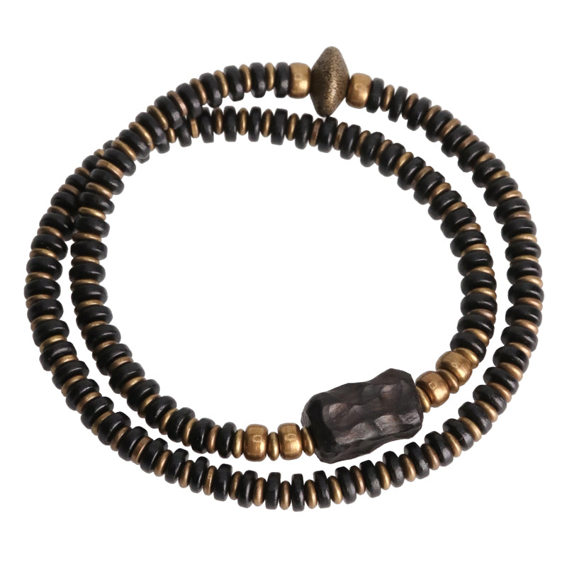 Kailashforce Artisanal Copper Wood Blended Black Sandalwood Bracelet Vintage Elegance Meets Modern Trend