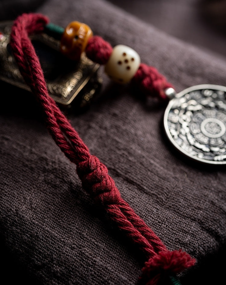 Kailashforce Artisanal Tibetan Braided Hanging Charms Where Craft, Spirit, and Everyday Magic Intertwine